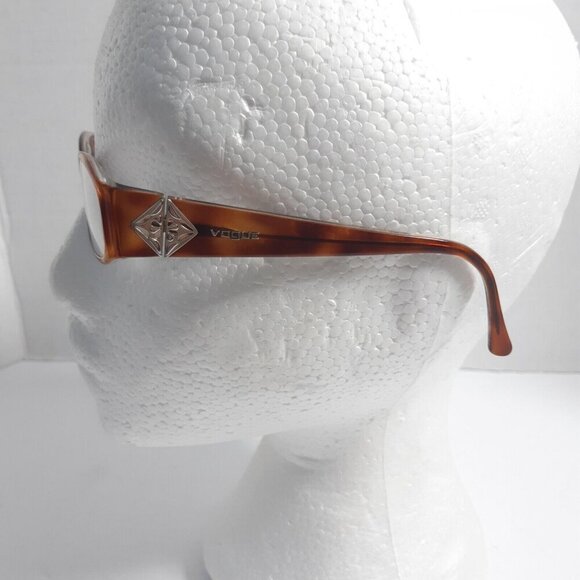 Vogue Eyeglasses Frames VO 2504 1471 Tortoise Rectangular Full Rim 49-15-130 - Picture 2 of 8